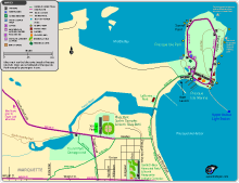 Northern Marquette Parks and Trails Map - small map