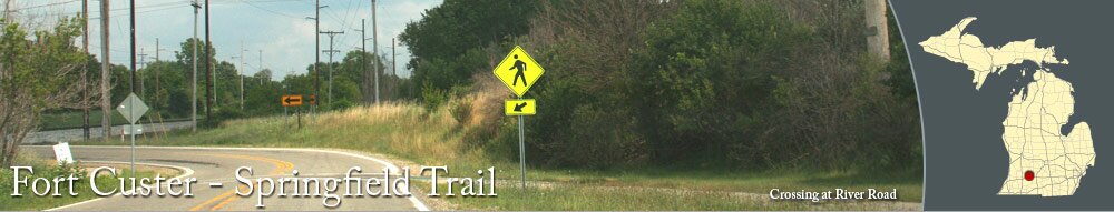 Fort Custer to Springfield Trail & Area Bike Routes