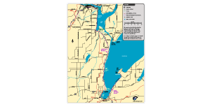 Get a map of the bike route between Houghton, Chassell, and Baraga.