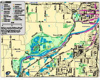 Kent Trails - Wyoming/Grand Rapids Segment Map - small map