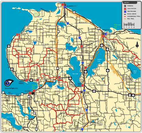North Central State Trail Maps