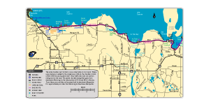 Before you go, get a map of the Munising-Marquette Bike Route.